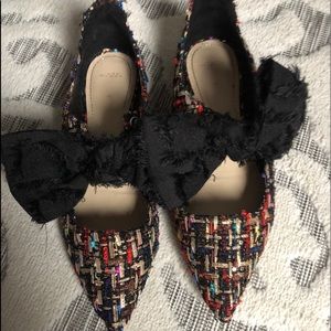 Zara shoes with bow